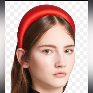 PRADA SILK SATIN HEADBAND